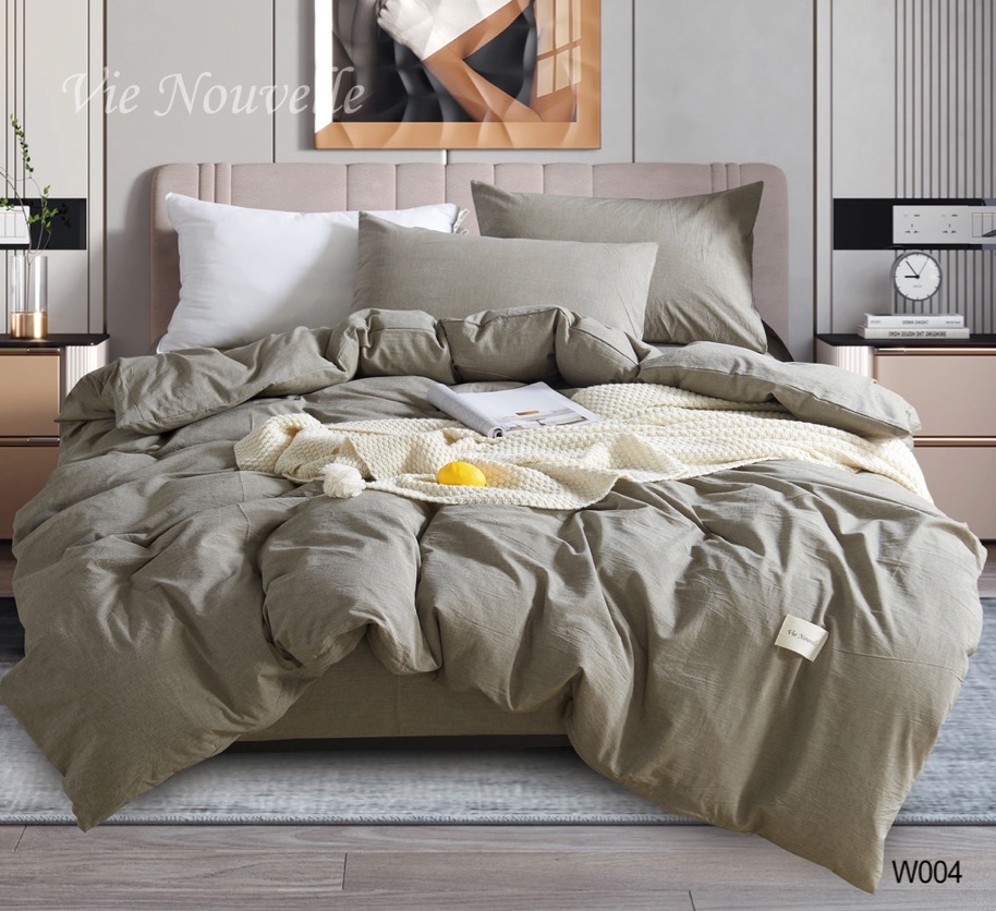 Постільна білизна Vie Nouvelle Washed cotton варена бавовна W4