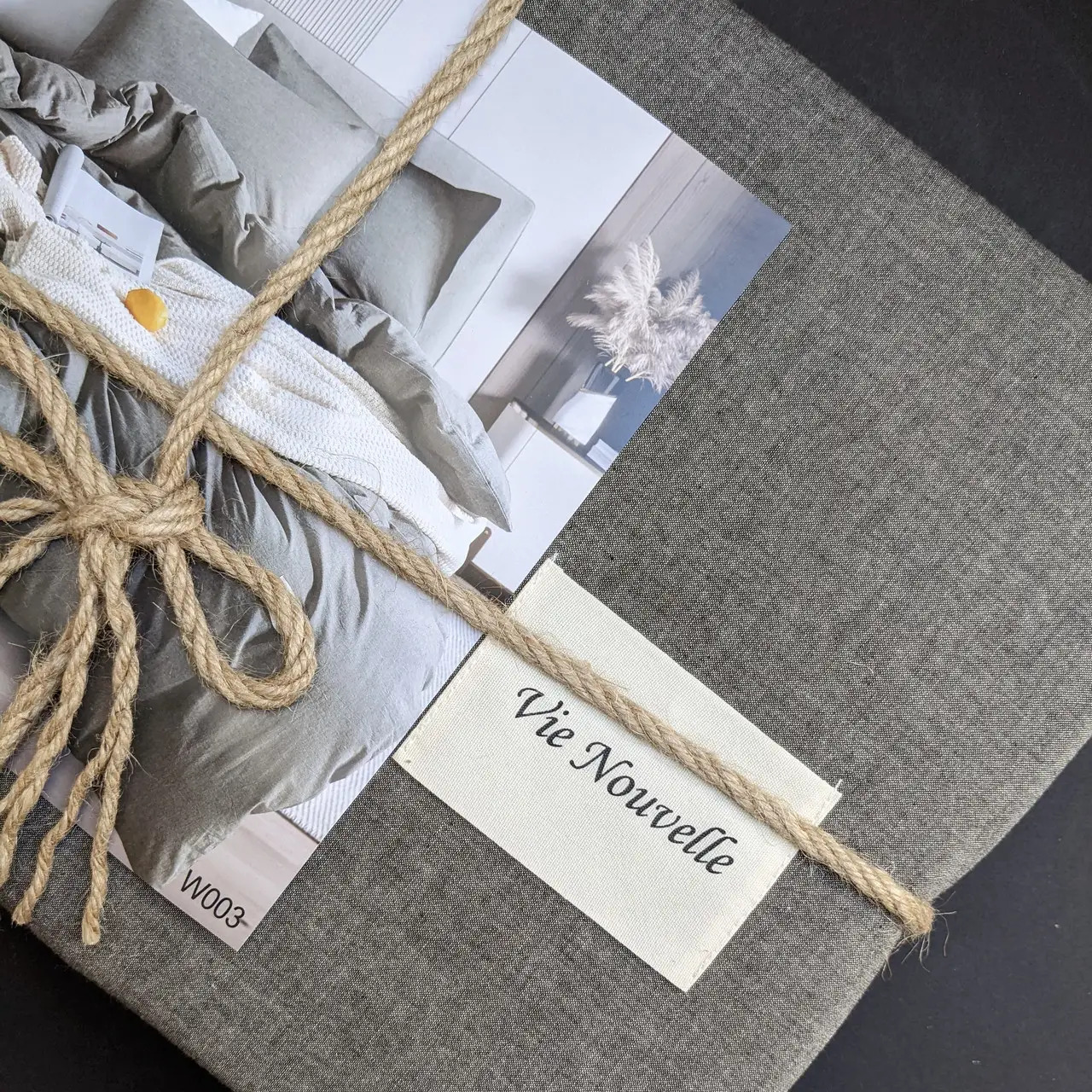 Постільна білизна Vie Nouvelle Washed cotton варена бавовна W3