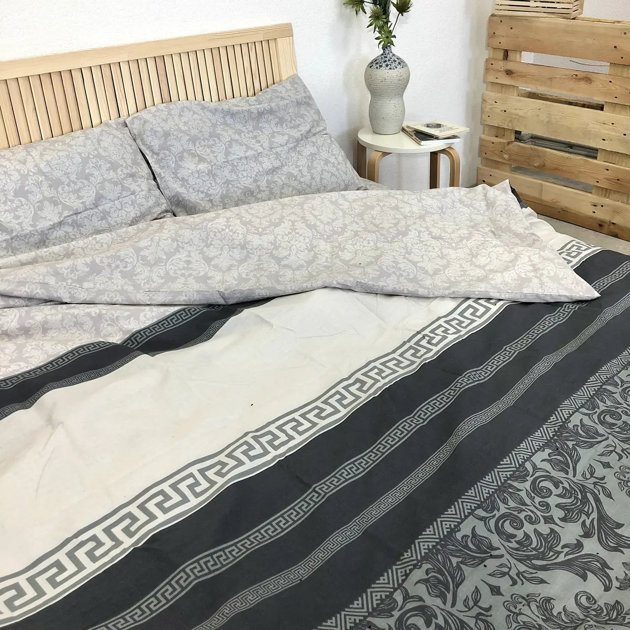 Постільна білизна євро Woodbury’s бязь Пакистан 200×220 W2021E