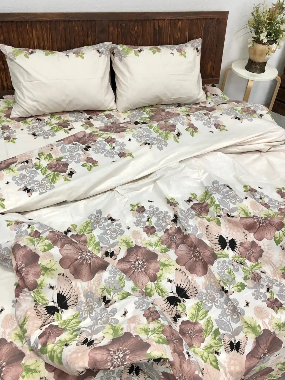 Постільна білизна євро Woodbury’s бязь Пакистан 200×220 W2041E