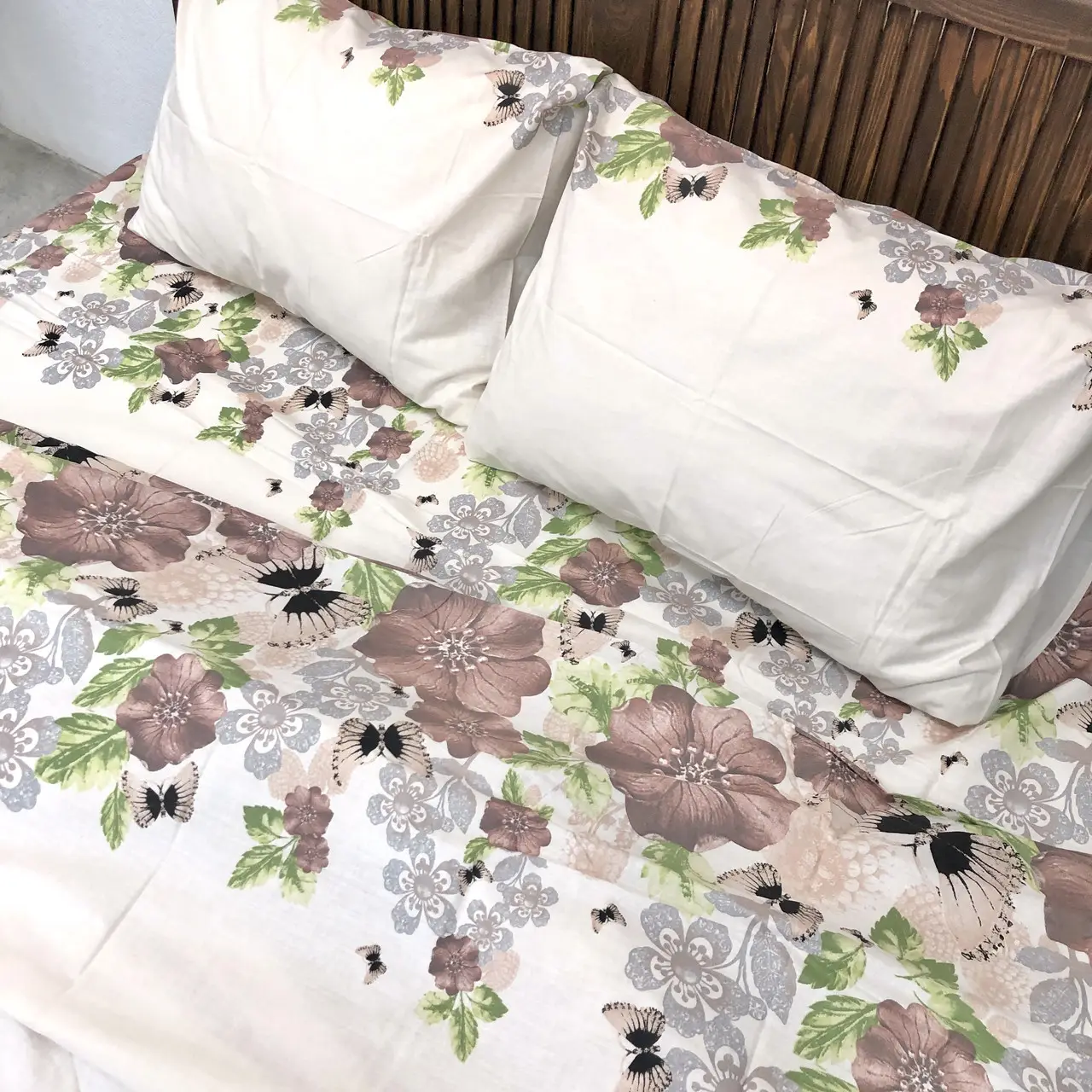 Постільна білизна євро Woodbury’s бязь Пакистан 200×220 W2041E