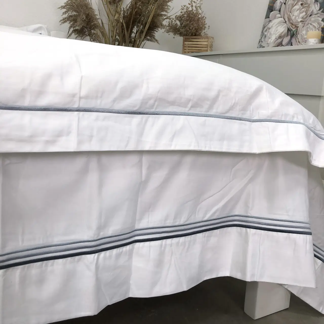 Постільна білизна Woodbury’s Luxury White сатин-люкс