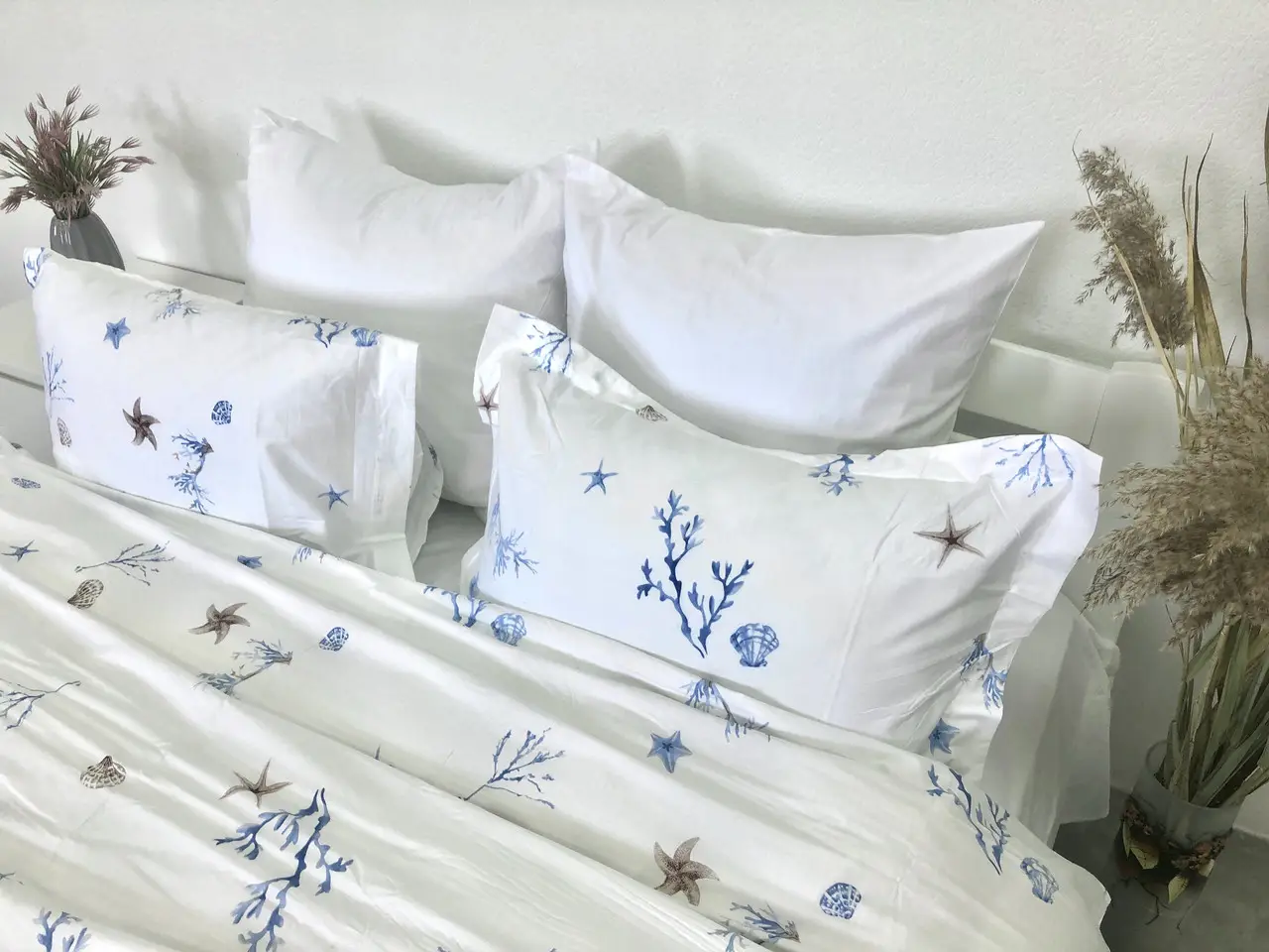 Постільна білизна євро Vie Nouvelle Elegant Cатин 200х220 EL08