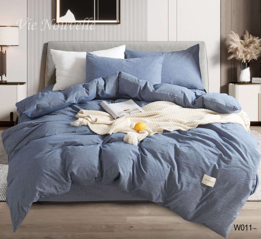 Постільна білизна Vie Nouvelle Washed cotton варена бавовна W11