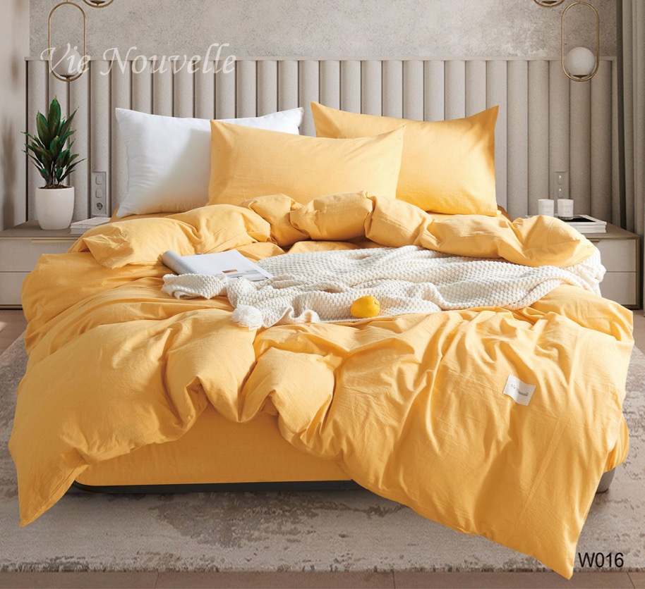 Постільна білизна Vie Nouvelle Washed cotton варена бавовна W16