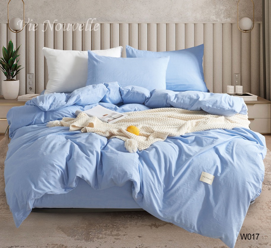 Постільна білизна Vie Nouvelle Washed cotton варена бавовна W17