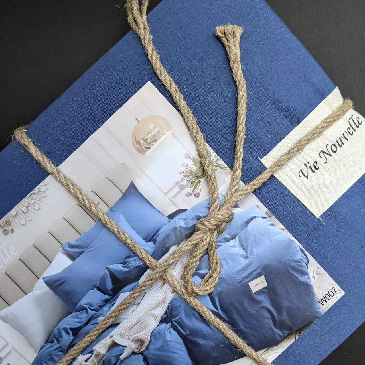 Постільна білизна Vie Nouvelle Washed cotton варена бавовна W7