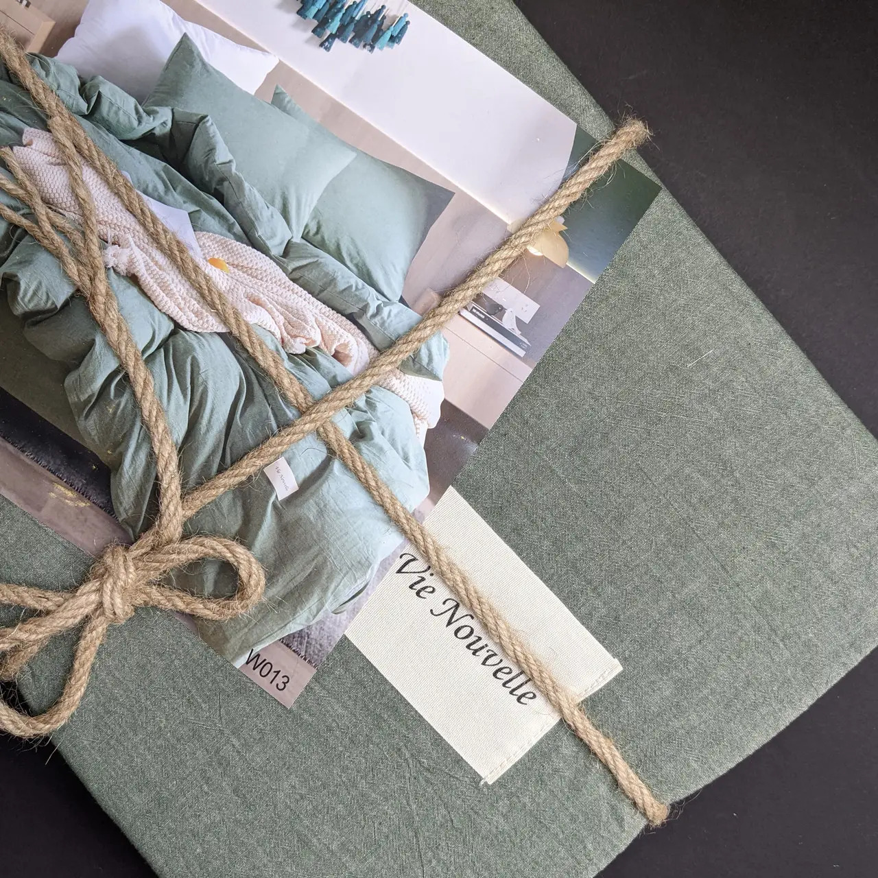 Постільна білизна Vie Nouvelle Washed cotton варена бавовна W13