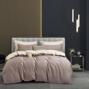 Постільна білизна євро Vie nouvelle Embroidery сатин 200х220 E001