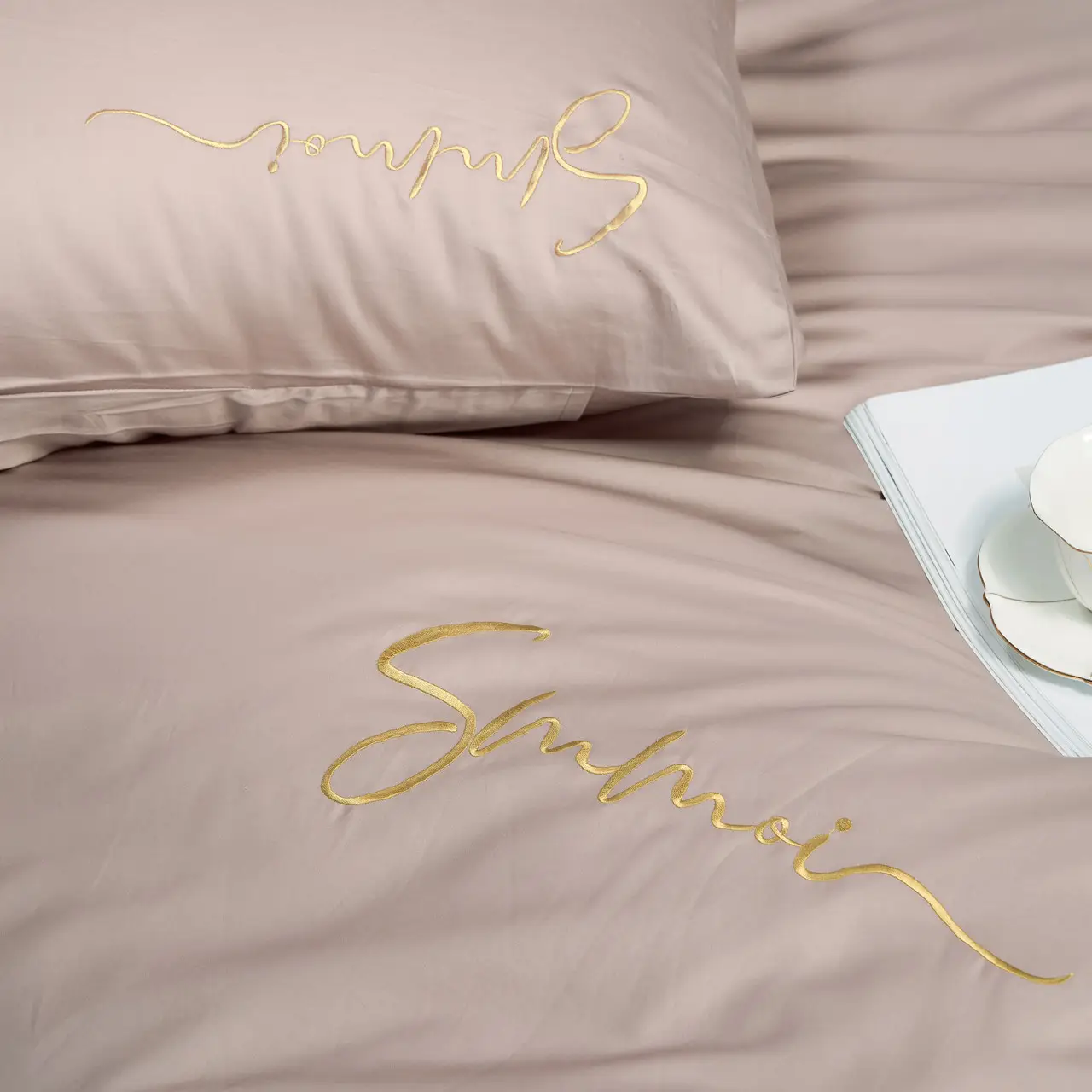 Постельное белье Vie nouvelle Embroidery сатин E016