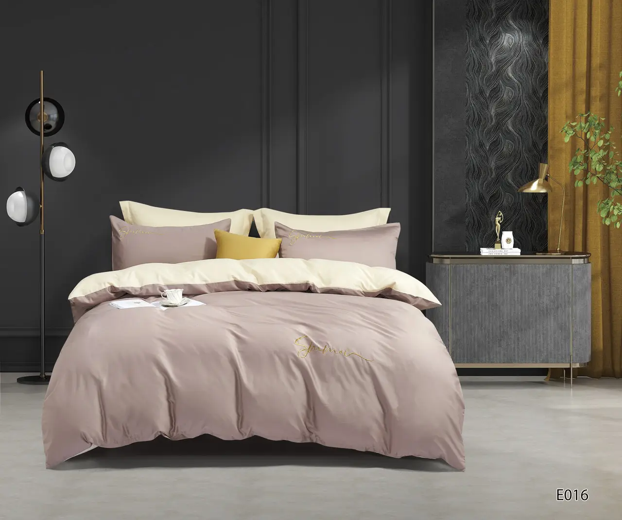 Постільна білизна Vie nouvelle Embroidery сатин E016