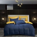 Постільна білизна євро Vie nouvelle Embroidery сатин 200х220 E002