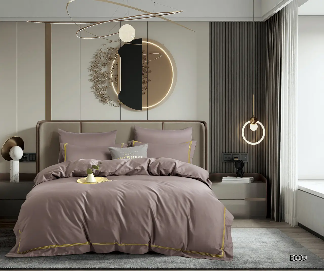 Постільна білизна Vie nouvelle Embroidery сатин E009