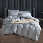 Постільна білизна євро Vie Nouvelle Tencel тенсел 200х220 T3