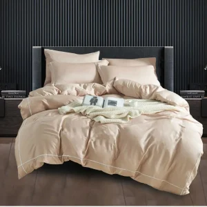 Постільна білизна євро Vie Nouvelle Tencel тенсел 200х220 T4