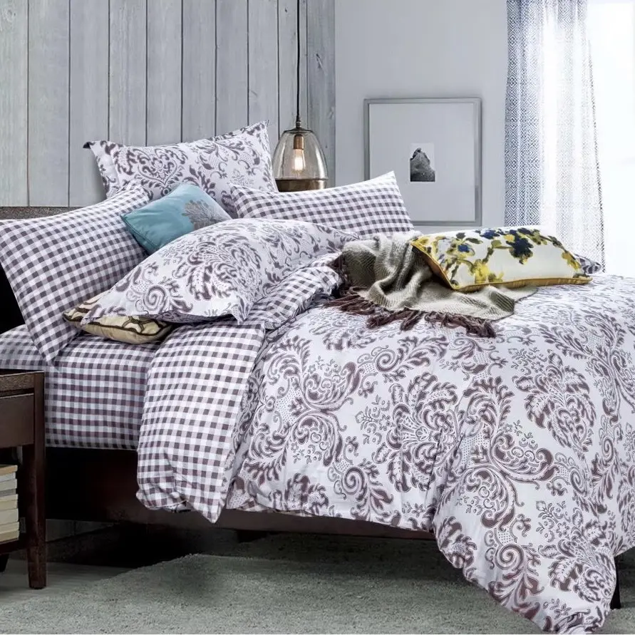 Постільна білизна євро Vie Nouvelle Classic сатин 200х220 PPCL-25