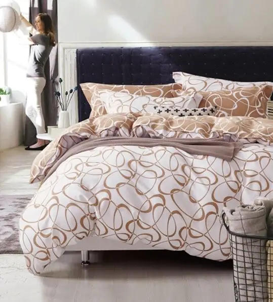 Постільна білизна євро Vie Nouvelle Classic сатин 200х220 PPCL-06/020