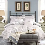 Постельное белье евро Vie Nouvelle Classic сатин 200х220 PPCL-074