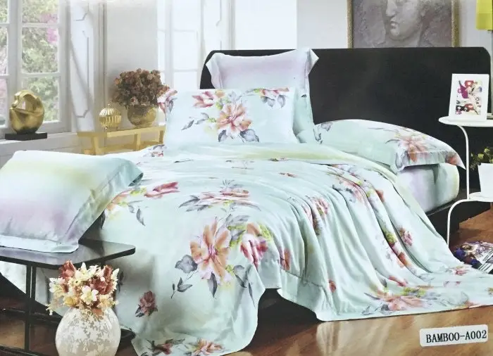 Постільна білизна Євро Vie Nоouvelle Bamboo Євро 200×220 A-002