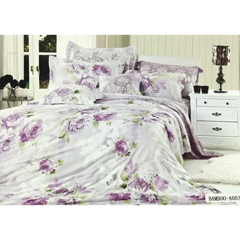 Постільна білизна Євро Vie Nоouvelle Bamboo Євро 200×220 A-003