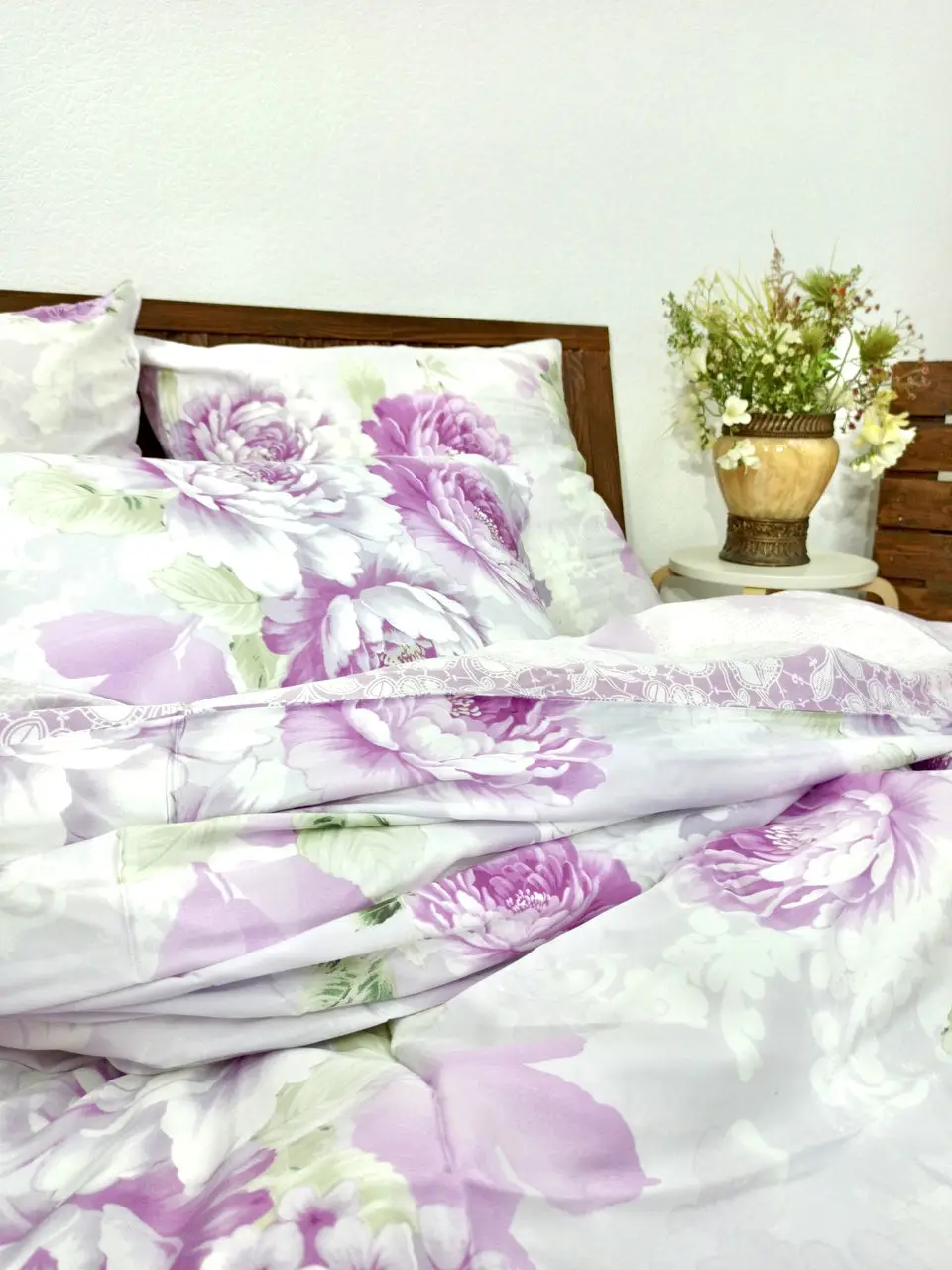 Постільна білизна Євро Vie Nоouvelle Bamboo Євро 200×220 A-003