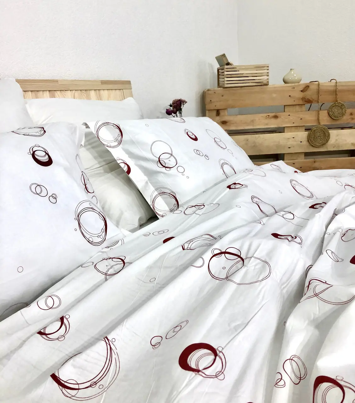 Постельное белье евро Vie Nouvelle Elegant Cатин 200х220 EL013