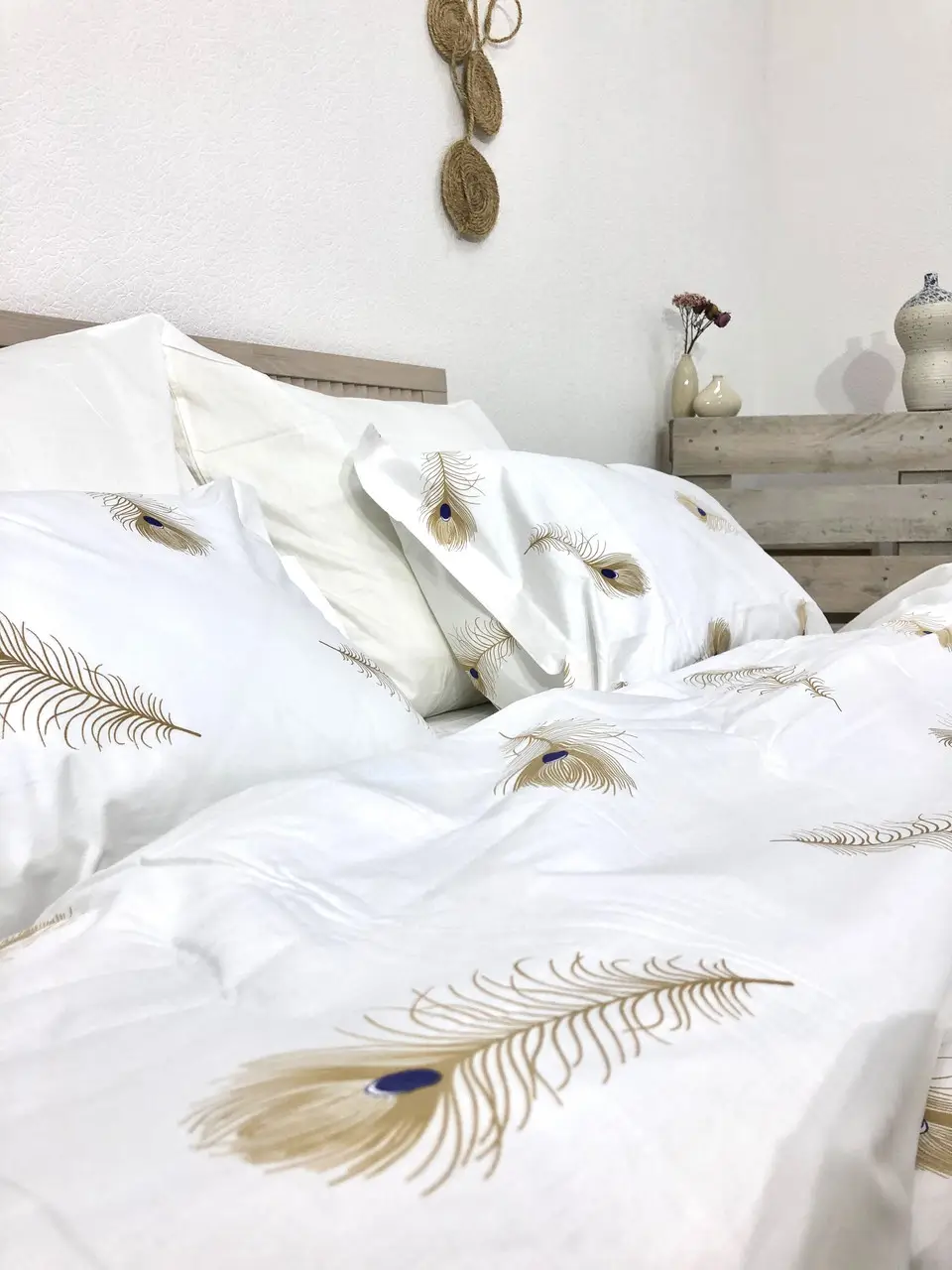 Постільна білизна євро Vie Nouvelle Elegant Cатин 200х220 EL015