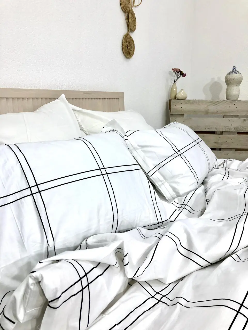 Постільна білизна євро Vie Nouvelle Elegant Cатин 200х220 EL018