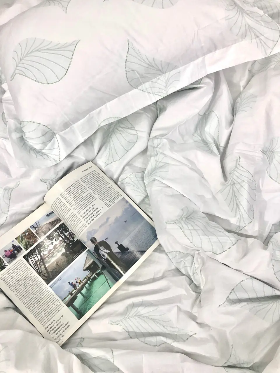 Постельное белье евро Vie Nouvelle Elegant Cатин 200х220 EL020