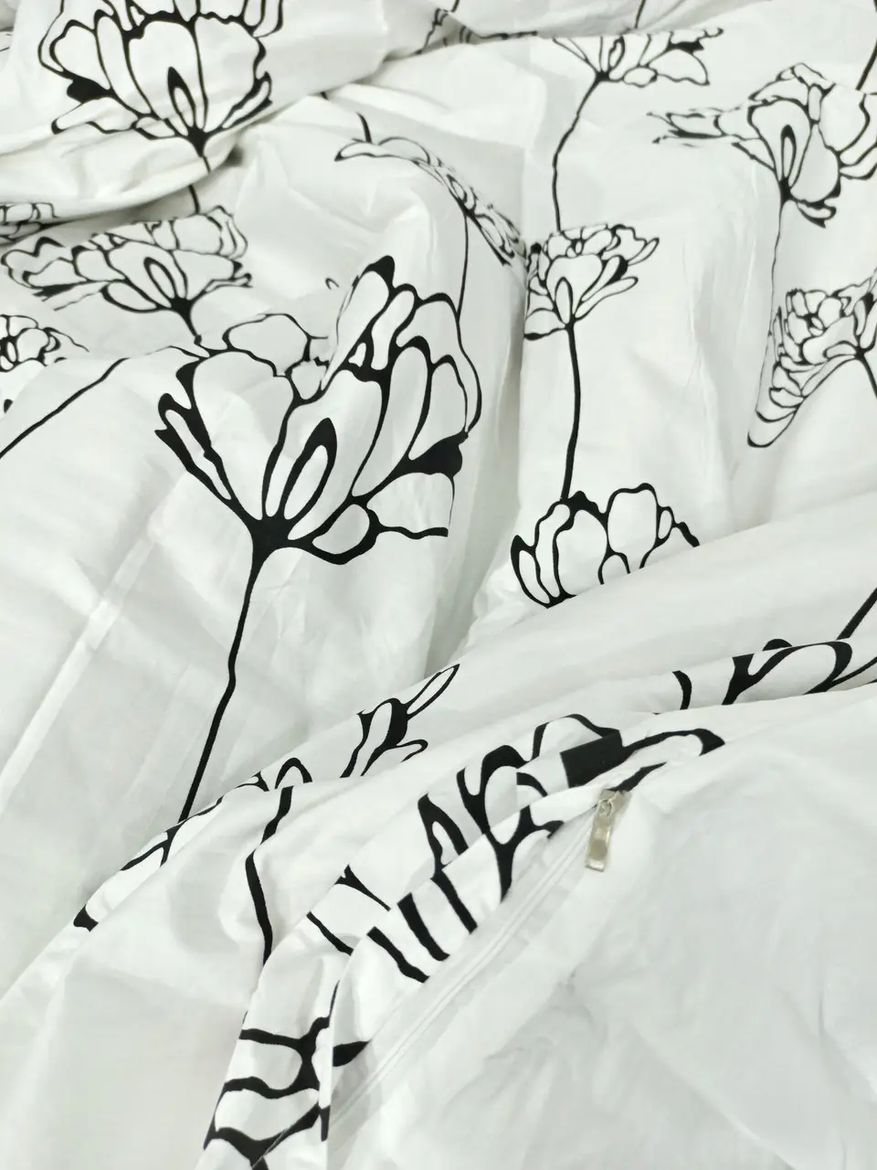 Постільна білизна євро Vie Nouvelle Elegant Cатин 200х220 EL10