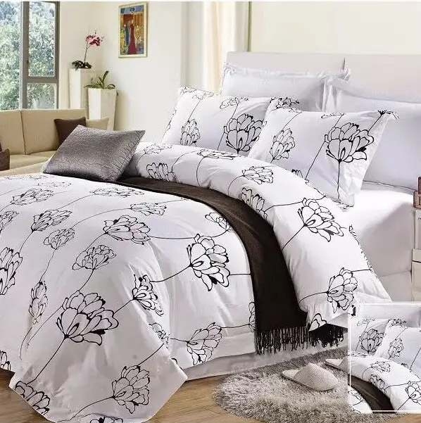 Постільна білизна євро Vie Nouvelle Elegant Cатин 200х220 EL10