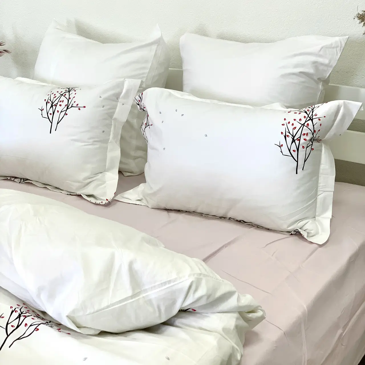 Постільна білизна євро Vie Nouvelle Elegant Cатин 200х220 EL13