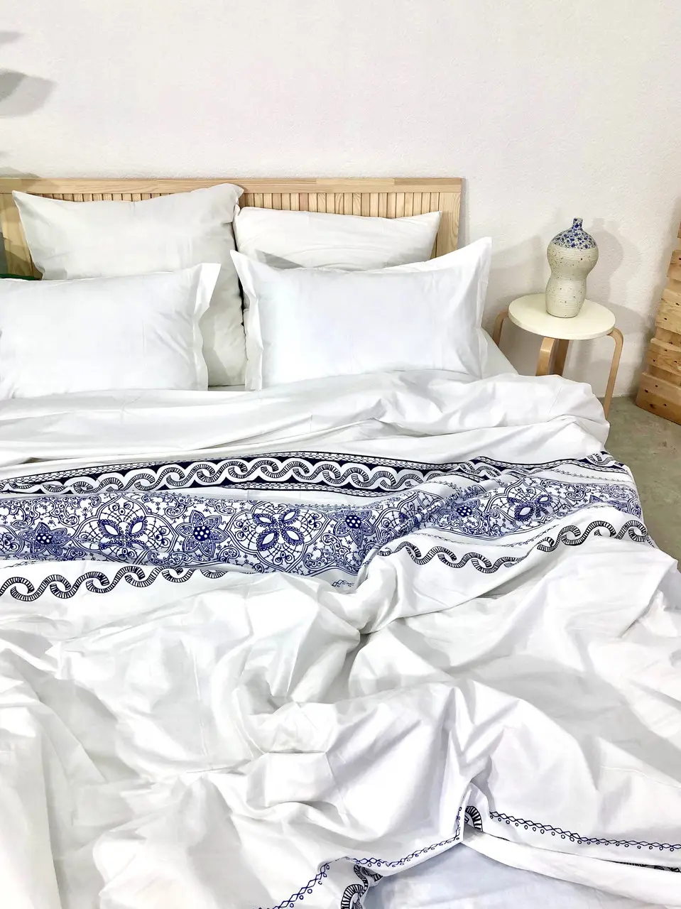 Постельное белье евро Vie Nouvelle Elegant Cатин 200х220 EL011