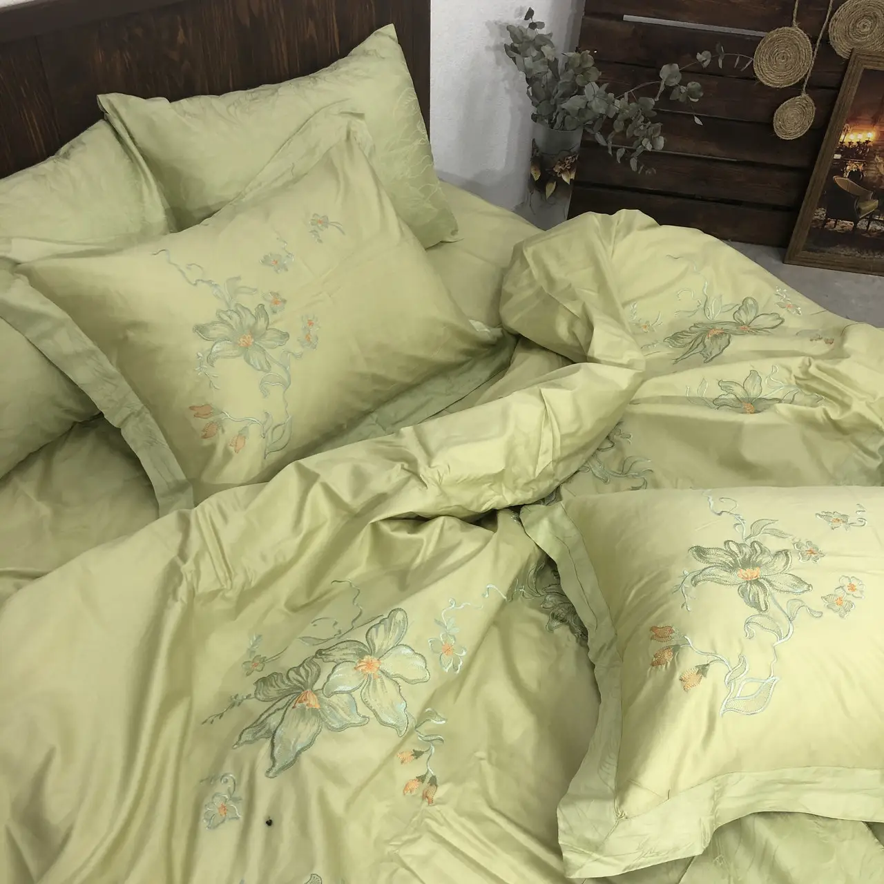 Постільна білизна з вишивкою Ailin JE-22