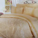 Постільна білизна Vie Nouvelle жакард з вишивкою сімейна 160x220 JE-322F