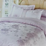 Постільна білизна Ailin жаккард з вишивкою євро 200x220 JE-92E