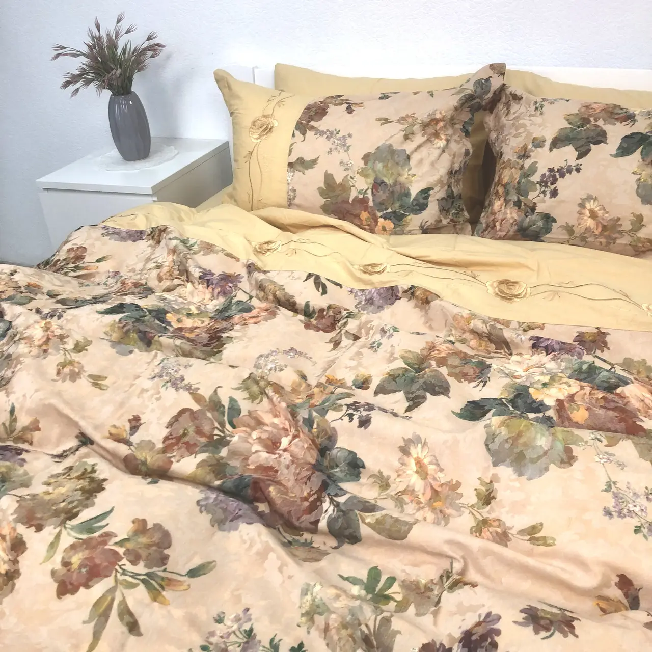 Постільна білизна Ailin сатин з гобеленом JPE-01