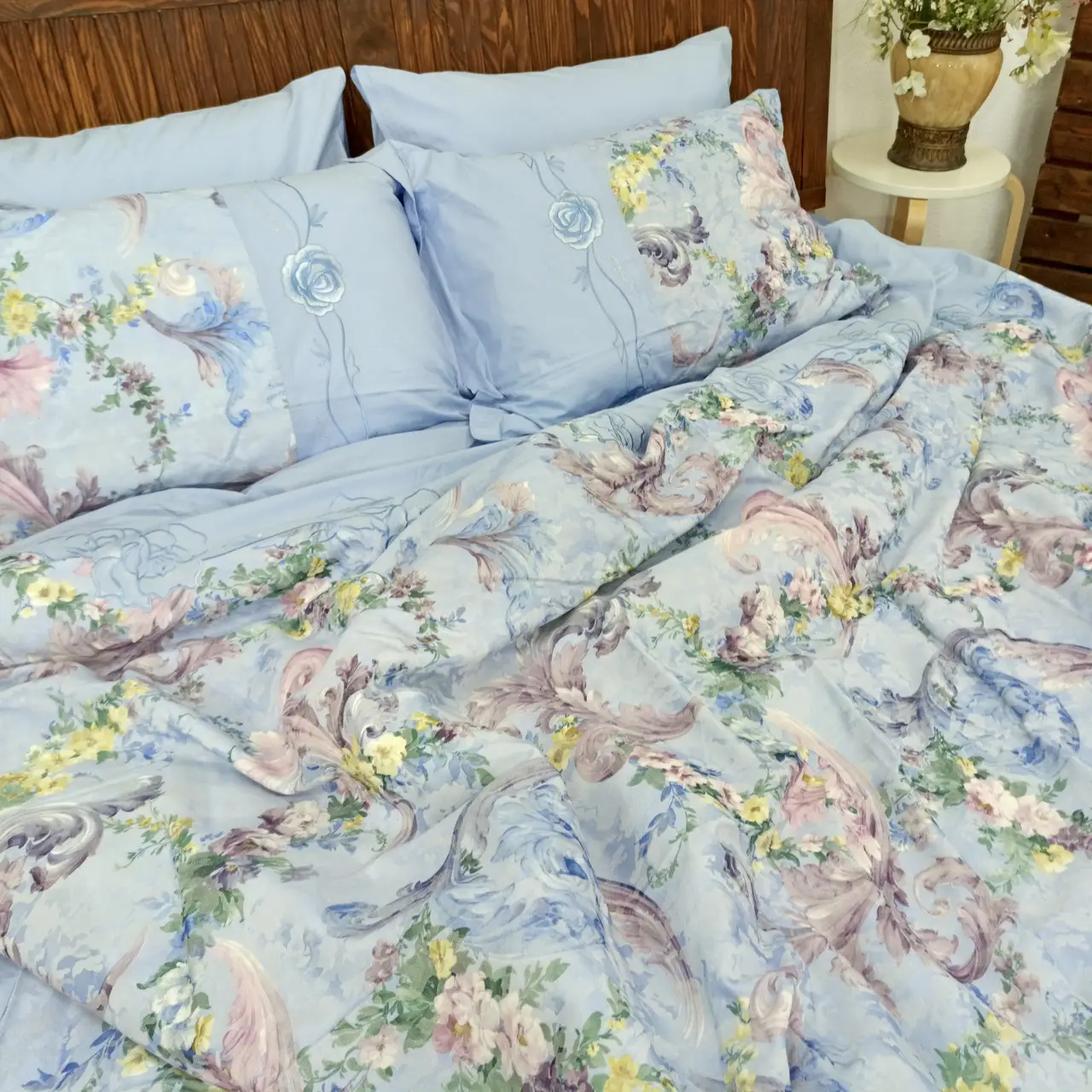 Постільна білизна Ailin сатин з гобеленом JPE-08