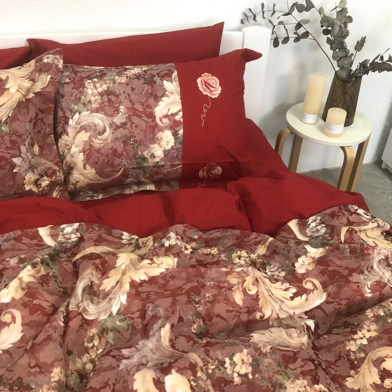 Постільна білизна Ailin сатин з гобеленом JPE-09