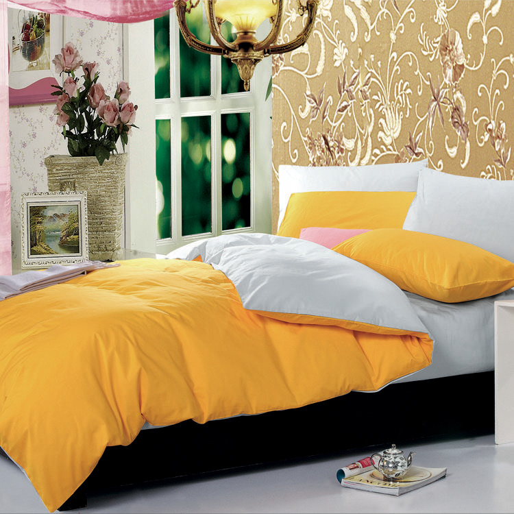 Двостороння постільна білизна Vie Nouvelle Dyed сатин JT23