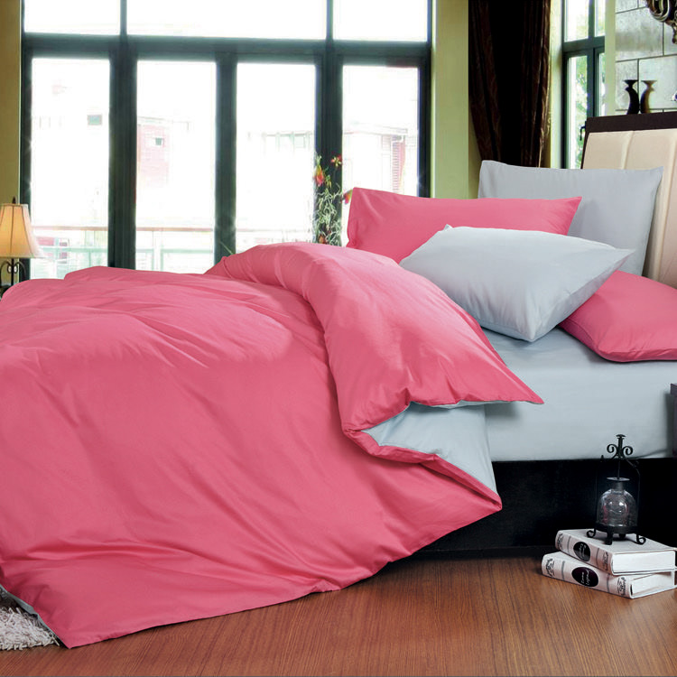 Двостороння постільна білизна Vie Nouvelle Dyed сатин JT26