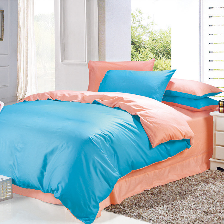 Двостороння постільна білизна Vie Nouvelle Dyed сатин JT41