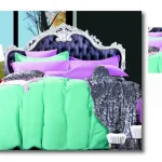 Двостороння постільна білизна Vie Nouvelle Dyed сатин JT55