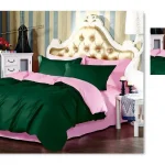 Двостороння постільна білизна Vie Nouvelle Dyed сатин JT62