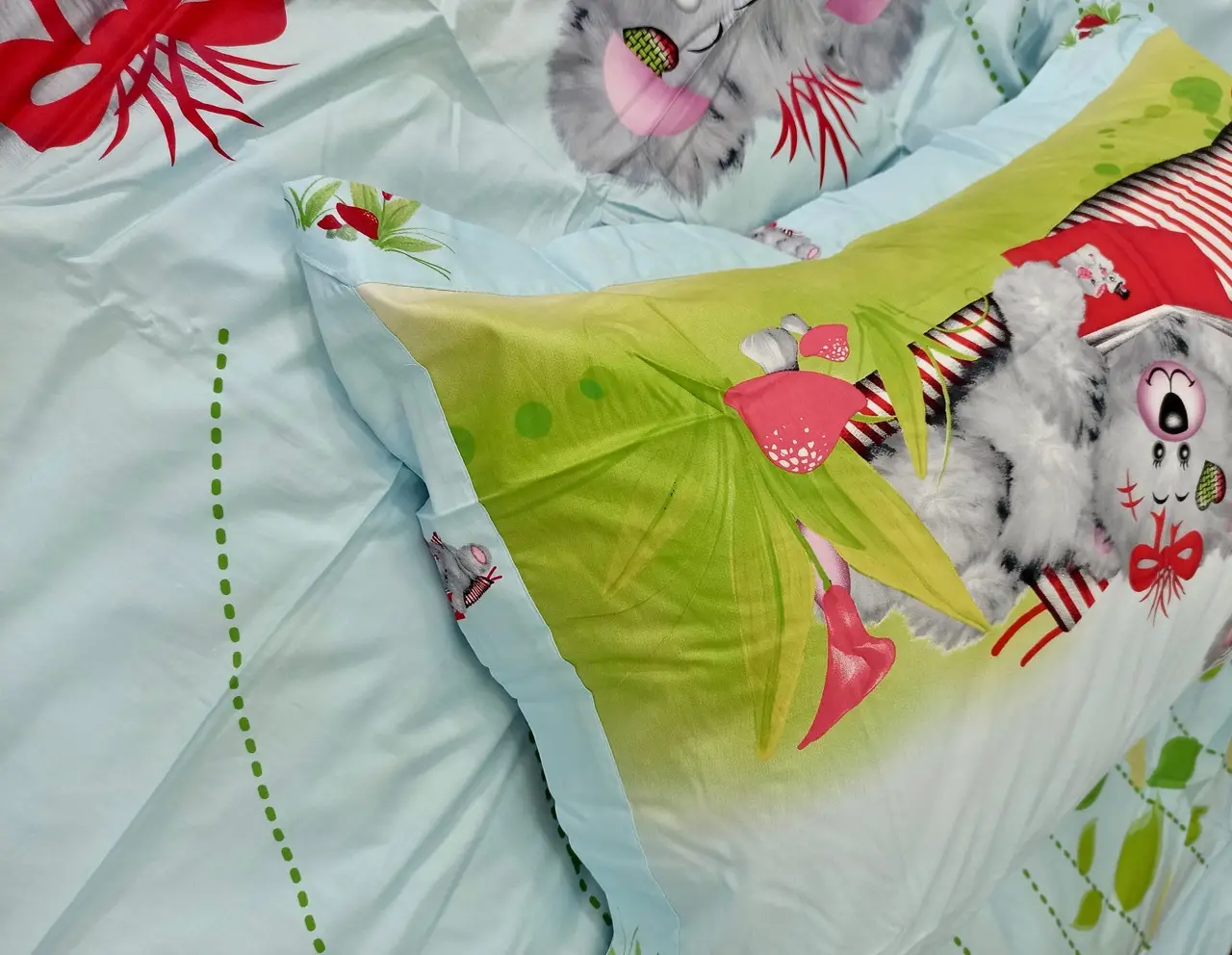 Дитяча постільна білизна Vie Nouvelle Kids сатин 160×220 TD-216