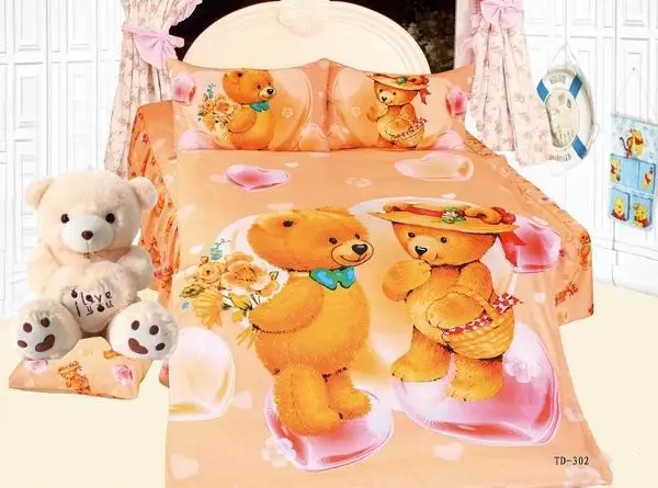 Дитяча постільна білизна Vie Nouvelle Kids сатин 160×220 TD-302