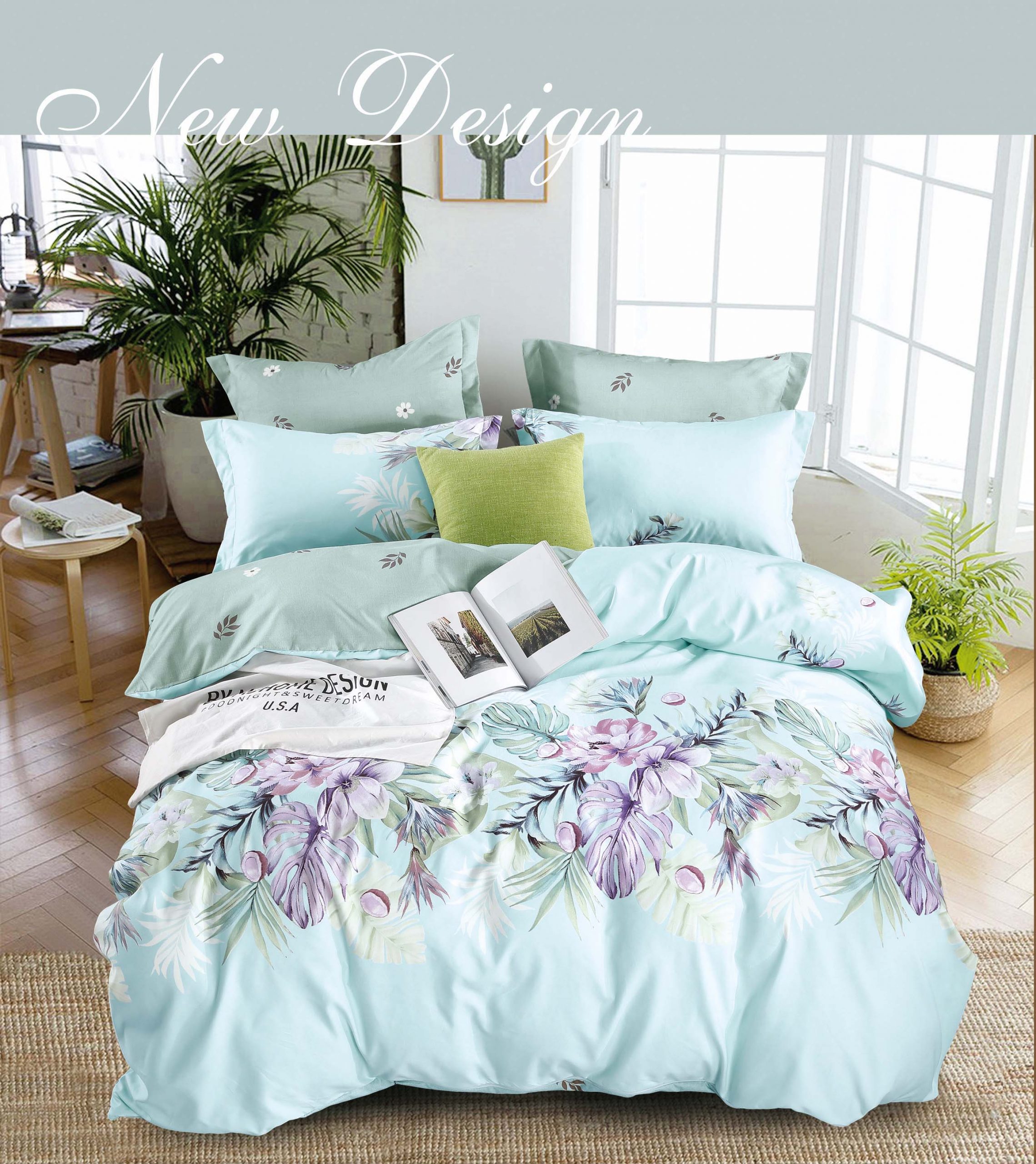 Постільна білизна євро Vie Nouvelle Velour Мікрофібра 200х220 VL07E