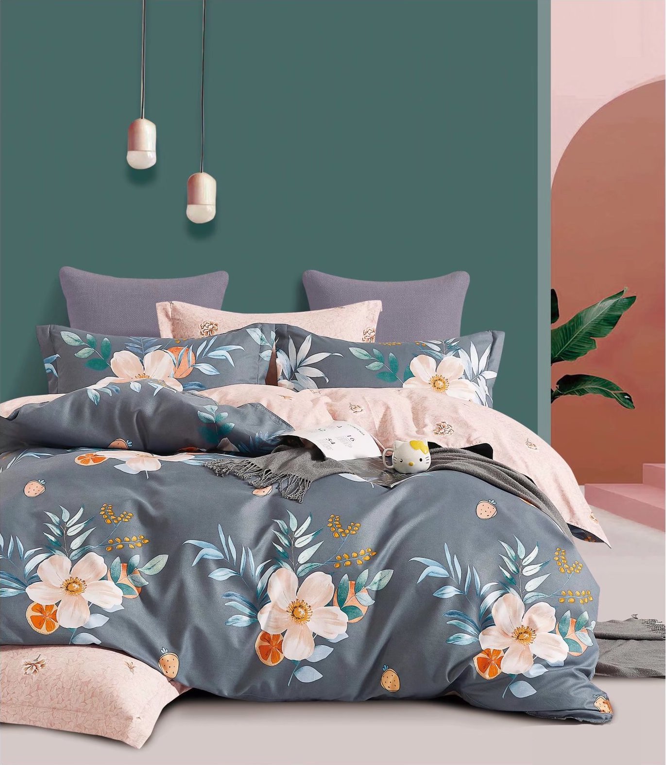 Постільна білизна євро Vie Nouvelle Velour Мікрофібра 200х220 VL10E