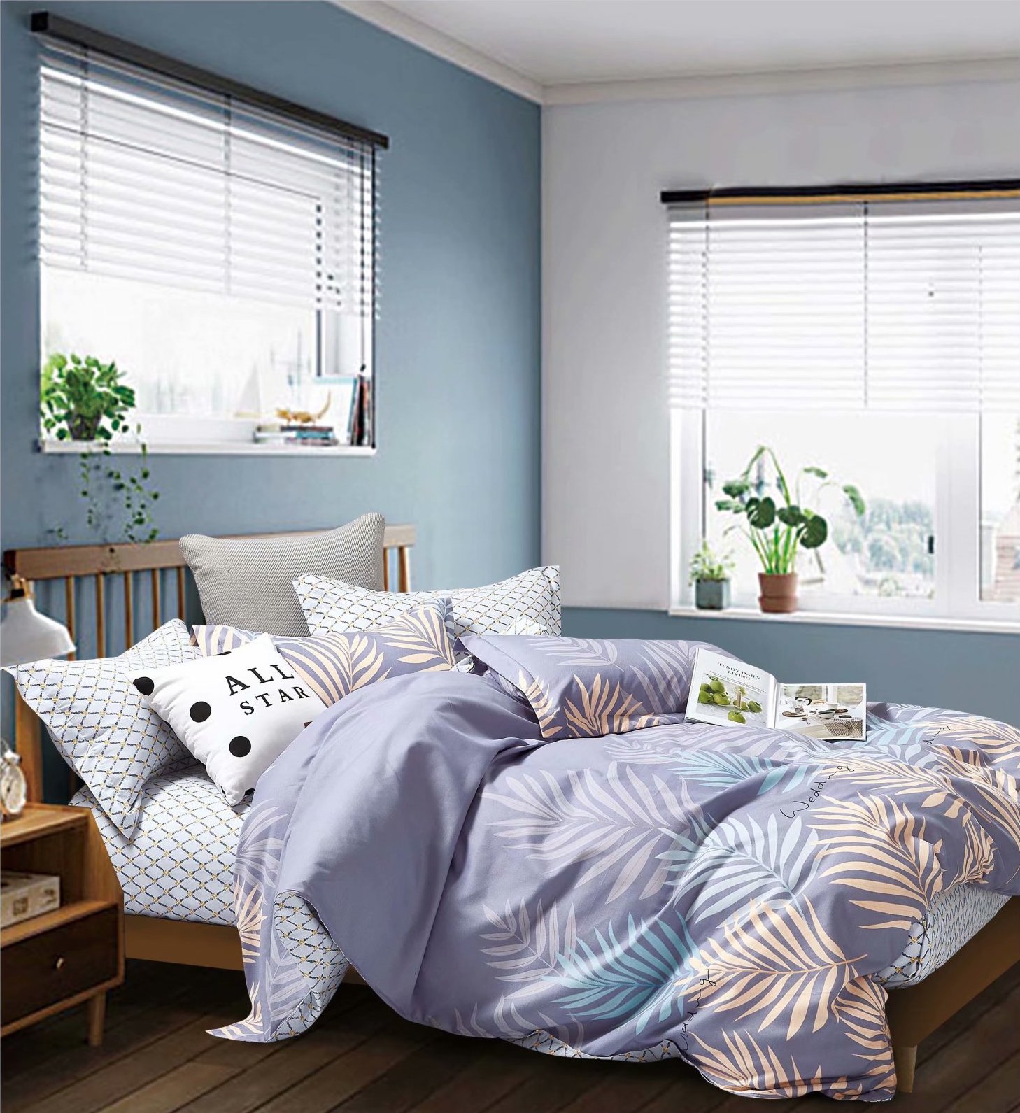 Постільна білизна євро Vie Nouvelle Velour Мікрофібра 200х220 VL24E