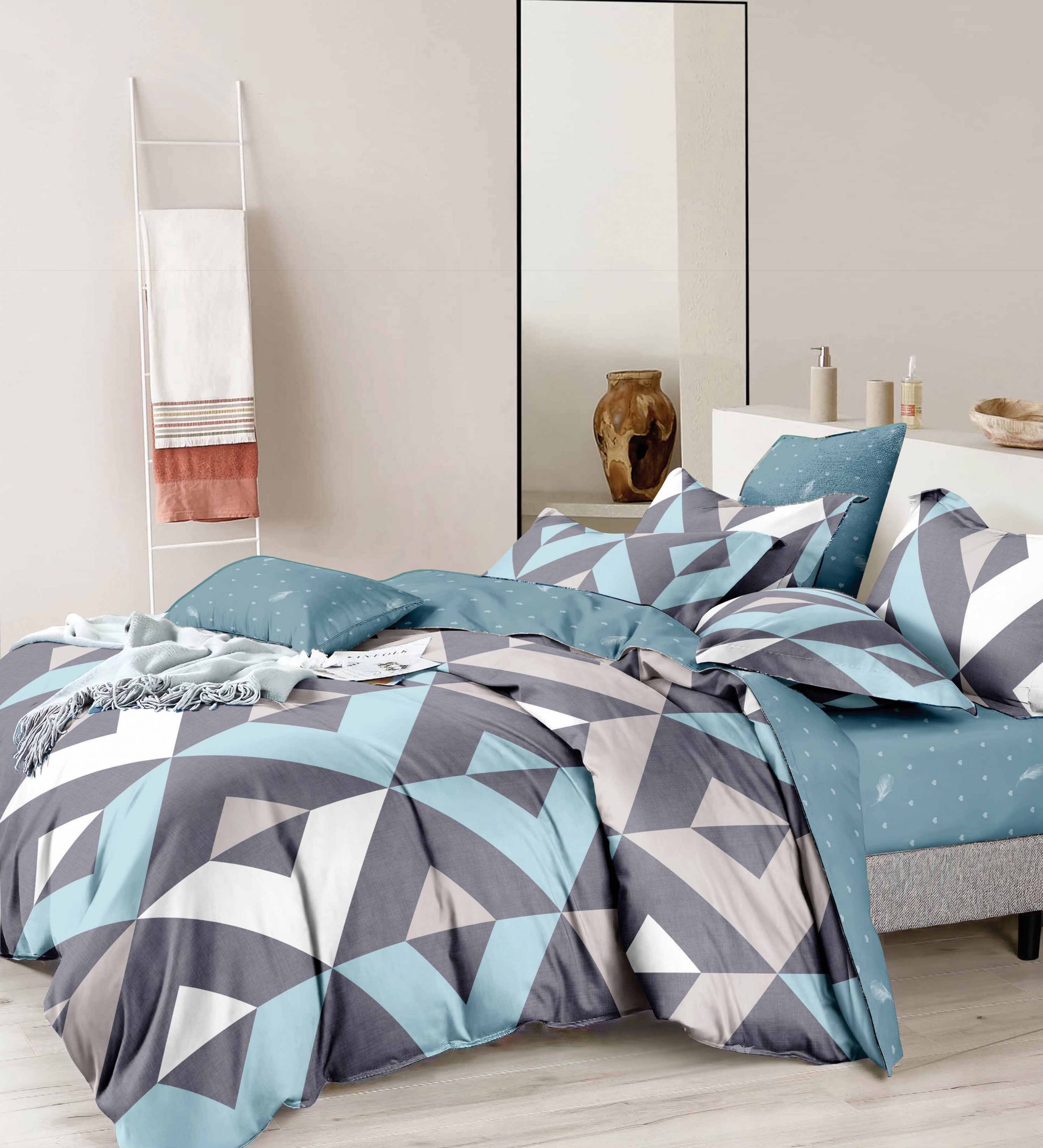 Постільна білизна євро Vie Nouvelle Velour Мікрофібра 200х220 VL26E